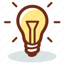 bulb, creative, idea, light, lightbulb, power, charge