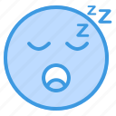 emoji, emoticon, face, sleep, sleeping, sleepy, smiley