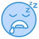 emoji, emoticon, face, sleep, sleeping, sleepy, smiley