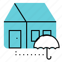 estate, home, house, insurance, real, umbrella