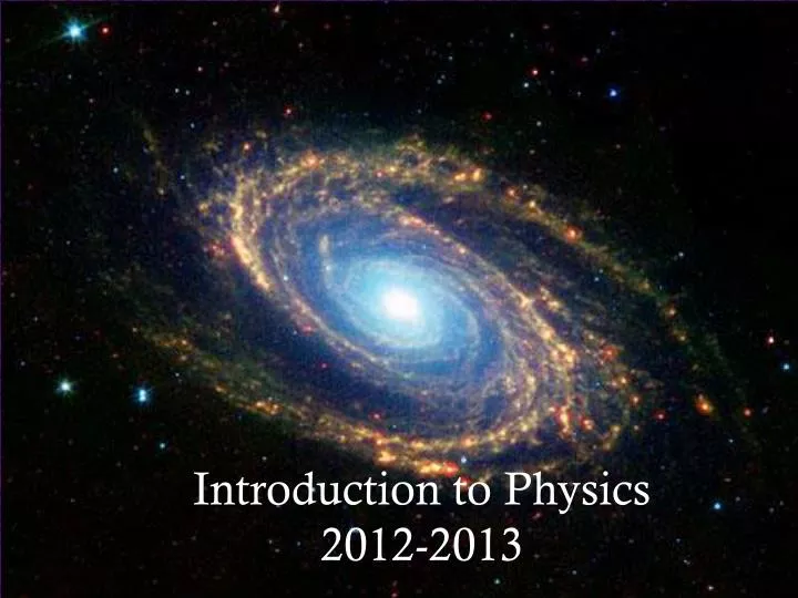 introduction to physics