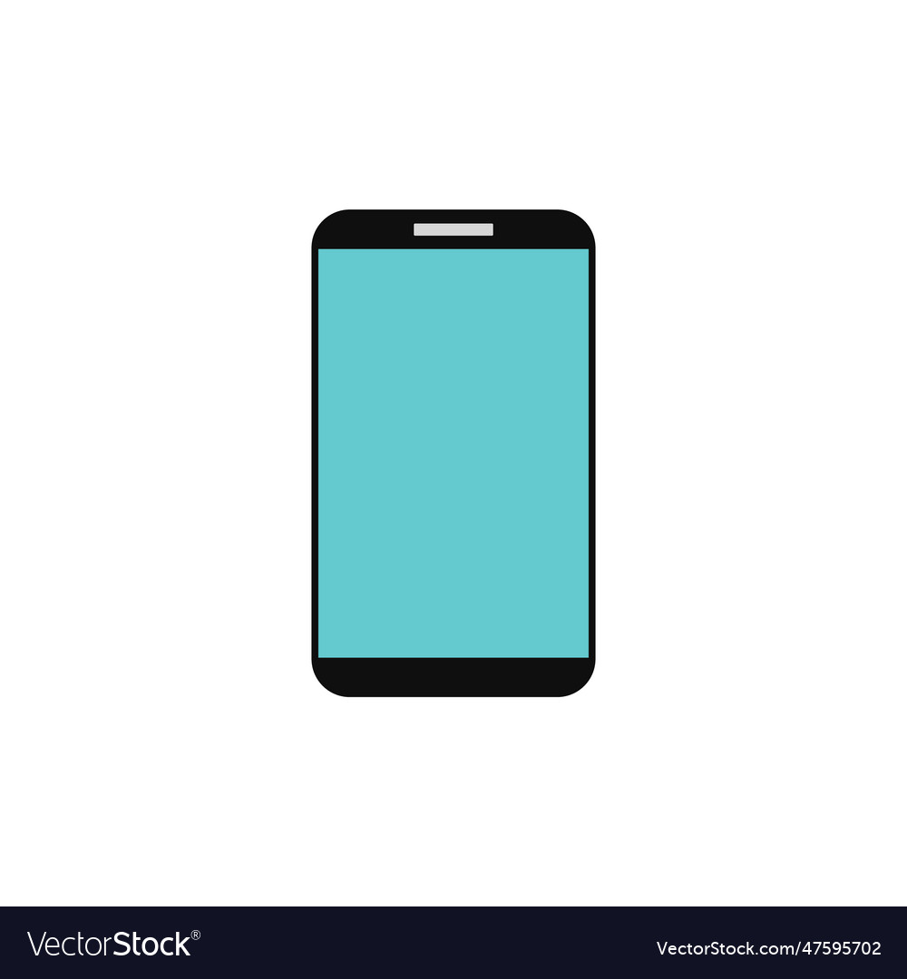 Mobile phone icon smartphone symbol logo Vector Image