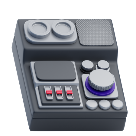 Audio Mixer  3D Icon