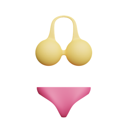 Bikini  3D Icon