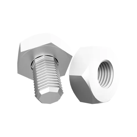 Bolts  3D Icon