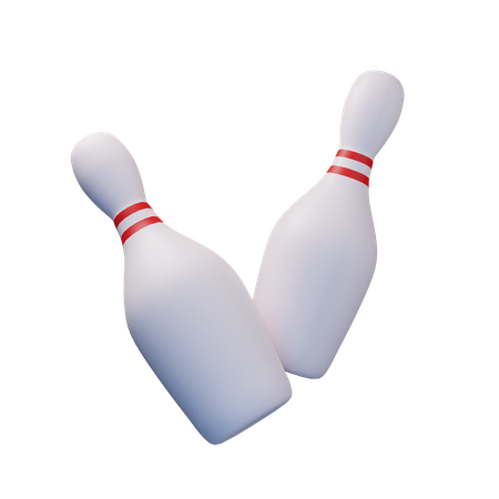 Bowling Pins  3D Illustration