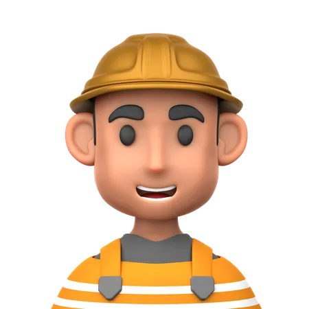 Builder  3D Icon