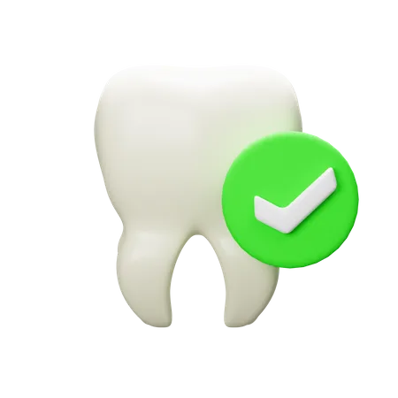 Clean Tooth  3D Icon