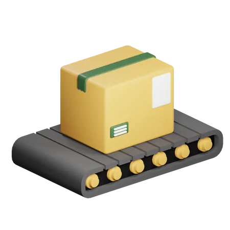 Conveyor Belt  3D Icon