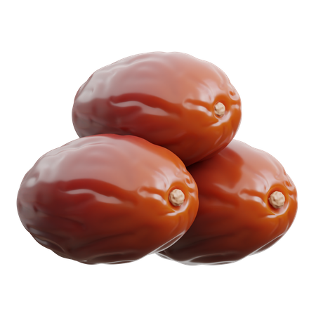 Dates Fruit  3D Icon