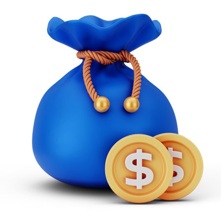 Dollar Sack  3D Icon