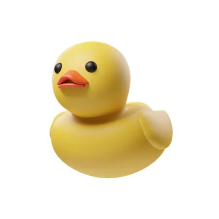 Duck  3D Illustration