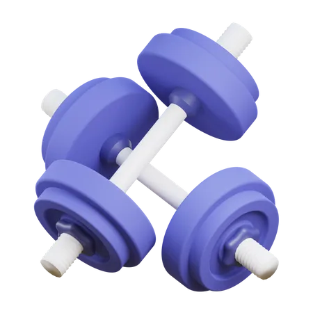 Dumbbells  3D Icon