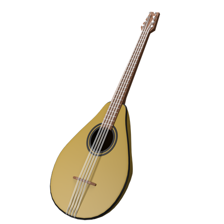 Mandolin  3D Icon