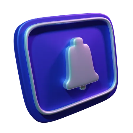 Notification Bell  3D Icon