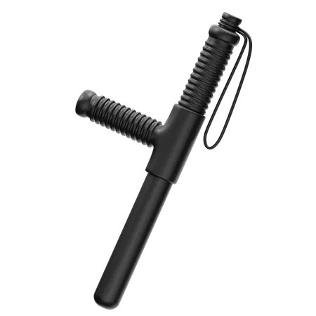 Police Baton  3D Icon