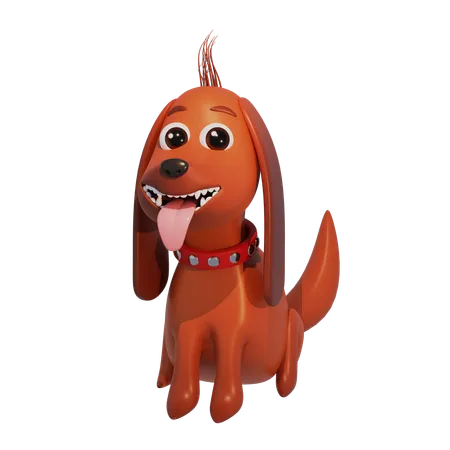 Puppy  3D Icon