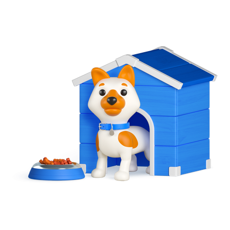 Puppy house  3D Icon