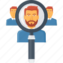 find, magnifier, user, locate, search, seo, view