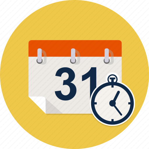 Agenda, calendar, clock, date, event, time, timer icon - Download on Iconfinder