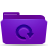 folder, violet, backup