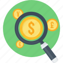 find, locate, money, search, business, dollar