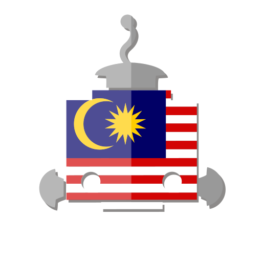 Bot, flag, malaysia, my, robot, telegram icon - Free download