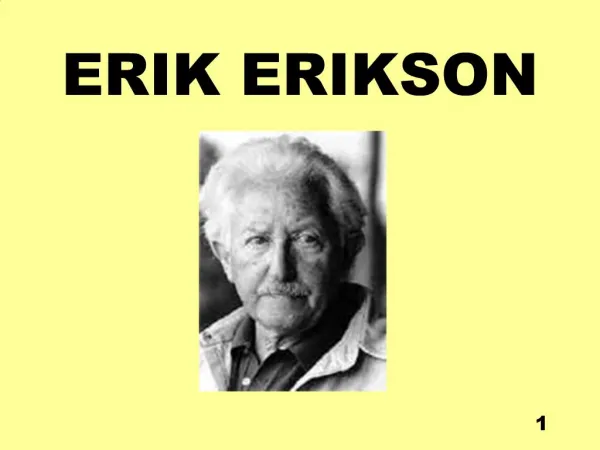 ERIK ERIKSON