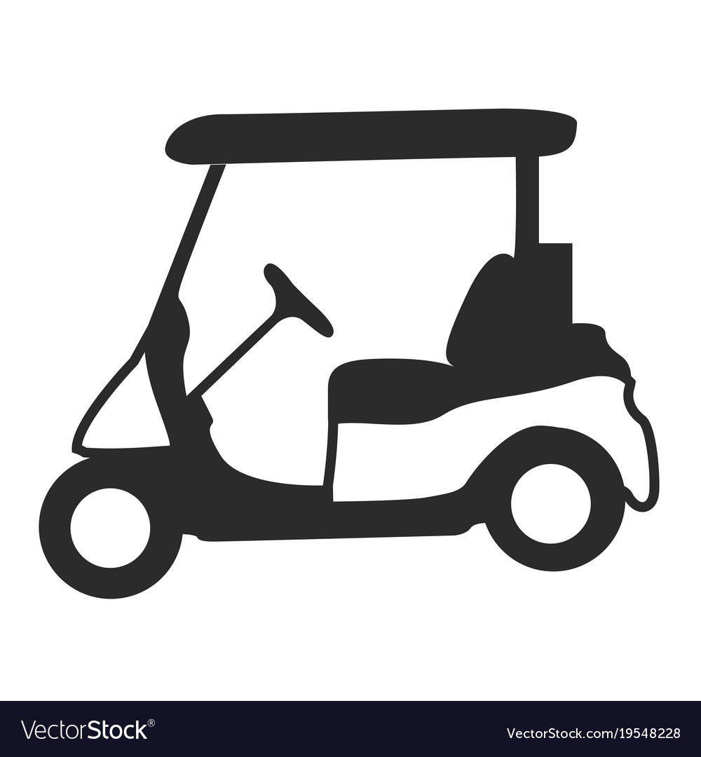 Golf Cart Silhouette