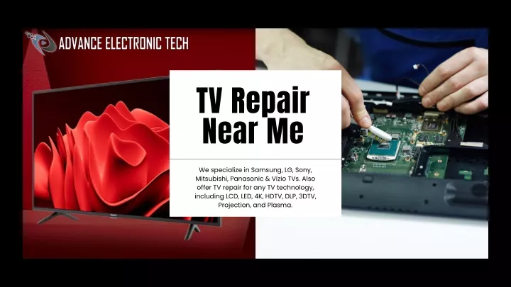 tv repair near me