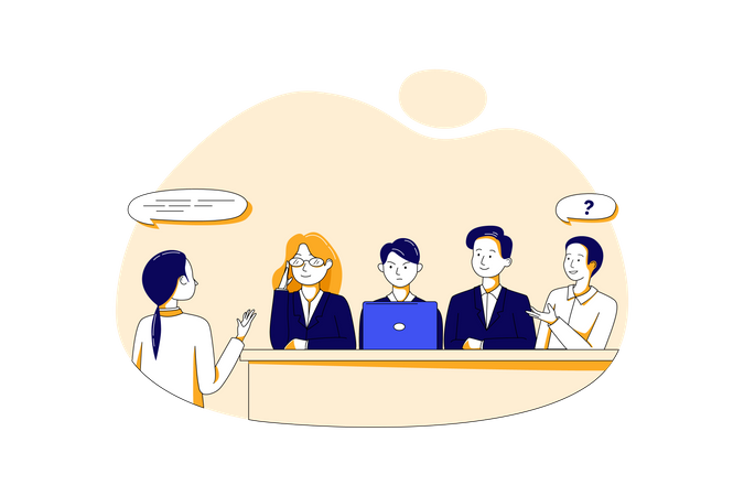 Interview  Illustration