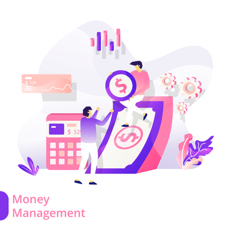 Money Management  Illustration