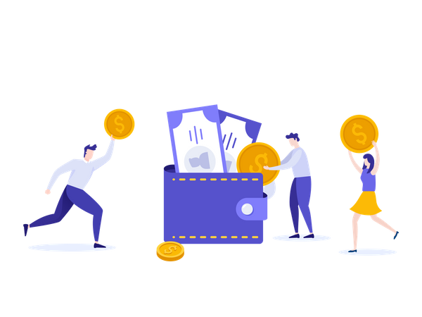 Money Wallet  Illustration