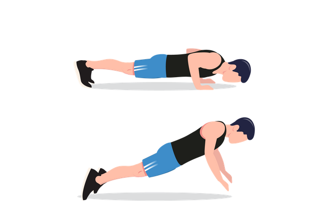 71 Pushup Bar Illustrations - Free in SVG, PNG, EPS - IconScout