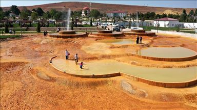 'Pamukkale'nin kardeşi' Altınkale'ye yoğun ilgi