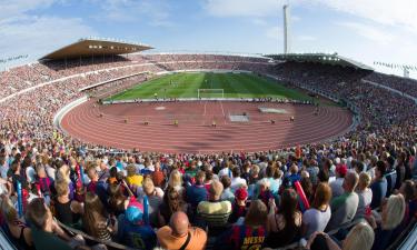 Hotel berdekatan dengan Helsinki Olympic Stadium