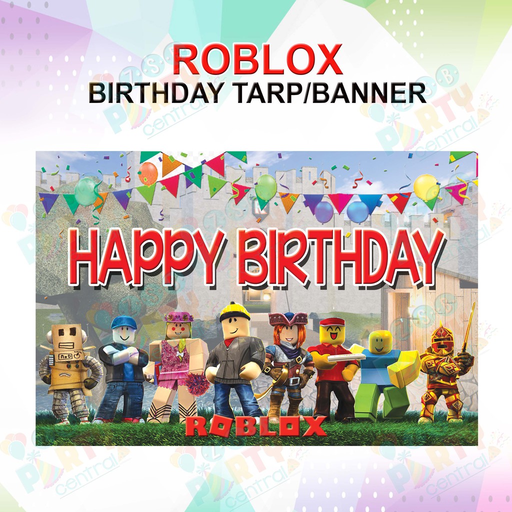 ROBLOX BANNER / TARPAULIN / BACKDROP | Shopee Philippines