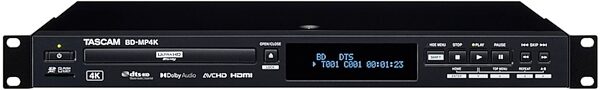 TASCAM BD-MP4K Professional-Grade 4K UHD Blu-Ray Player, Warehouse Resealed, Main