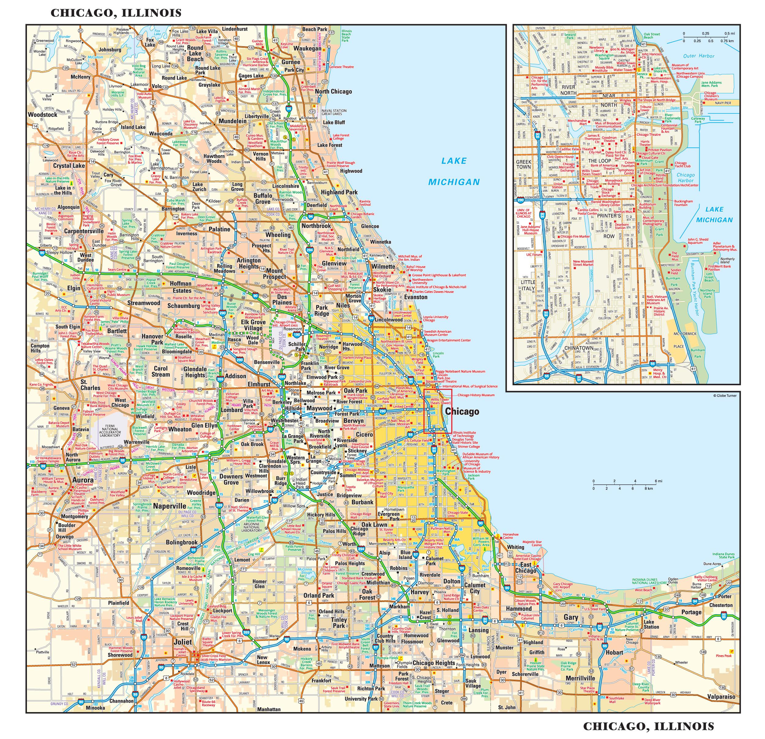 Chicago City Map