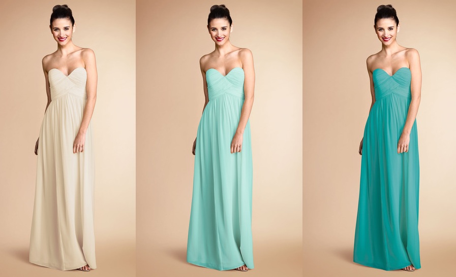 Donna Morgan Bridesmaids Dresses in Different Colours - Chic ...