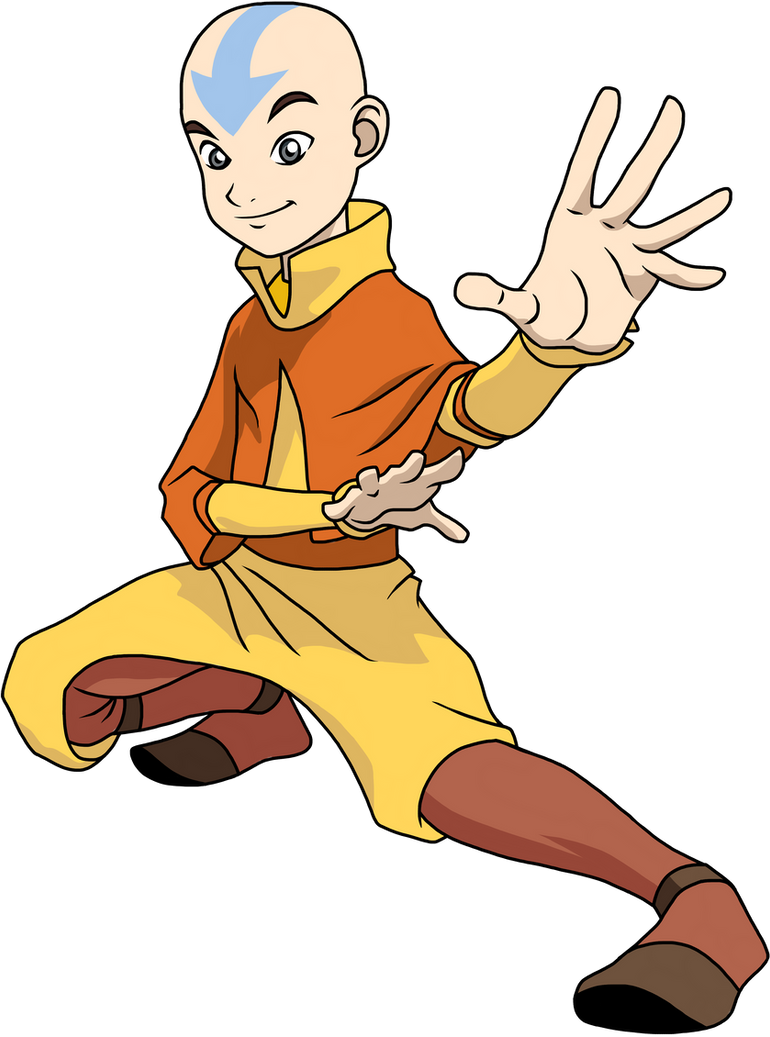 Aang Clipart Aang Transparent - Avatar: The Last Airbender - Clip Art ...