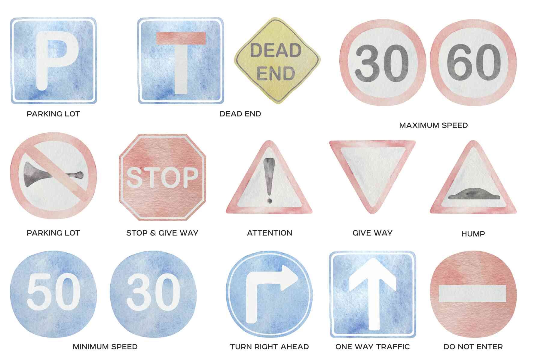 Road Traffic Signs Clip Art at Clker.com - vector clip art online ...