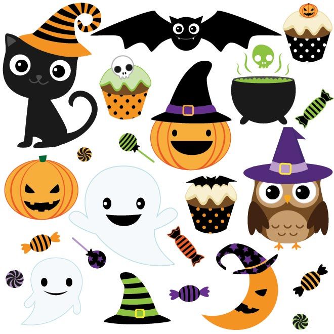 adorable halloween clip art - Clip Art Library