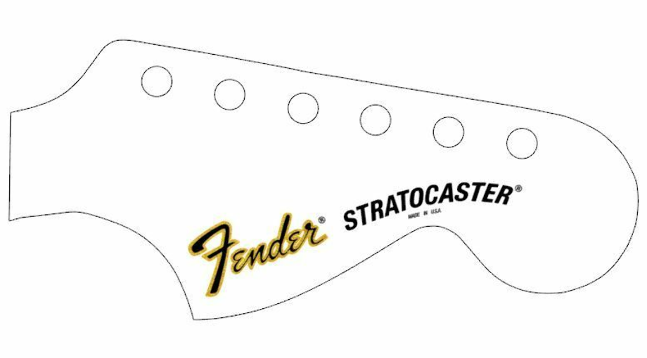 Fender Headstock Template