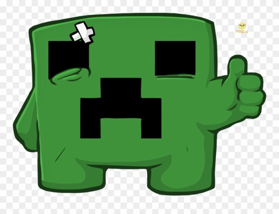 Minecraft Logo Blue