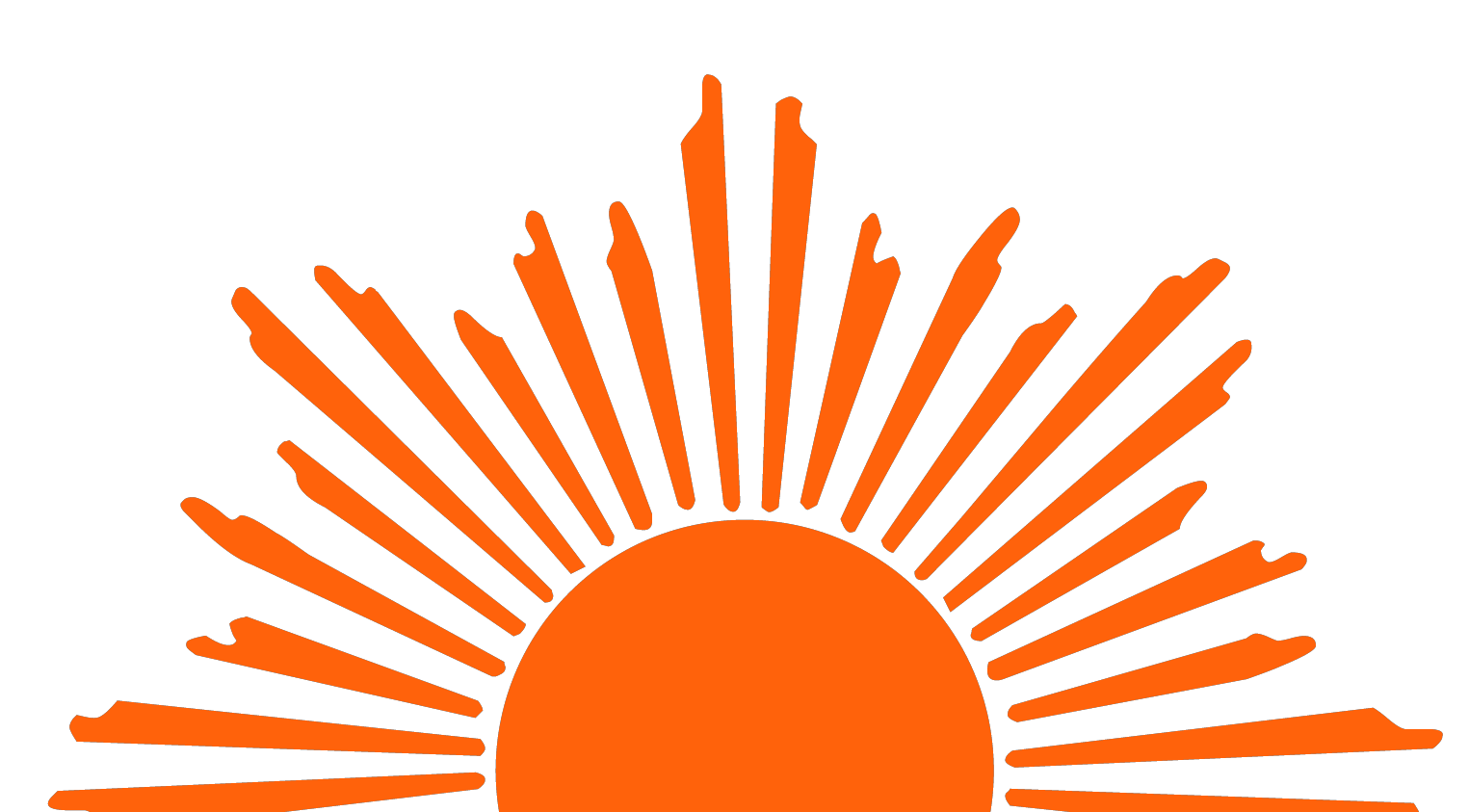 Half Sun Clipart