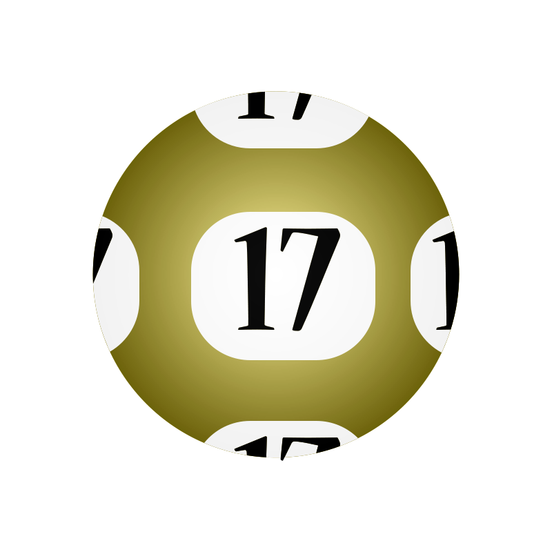 Free Clipart: #17 Lotto Ball.