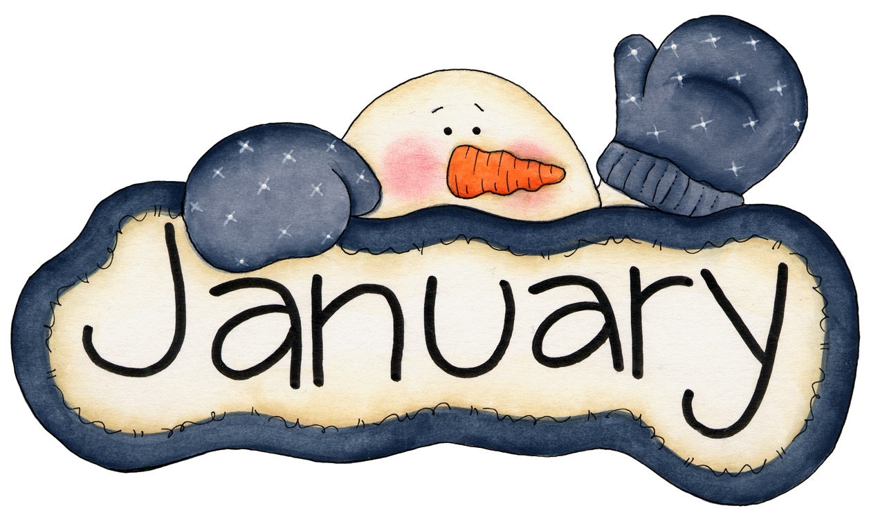 Free Clipart For January Birthdays.