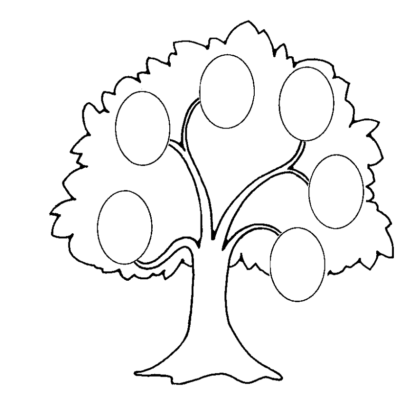 Family tree clipart 2.