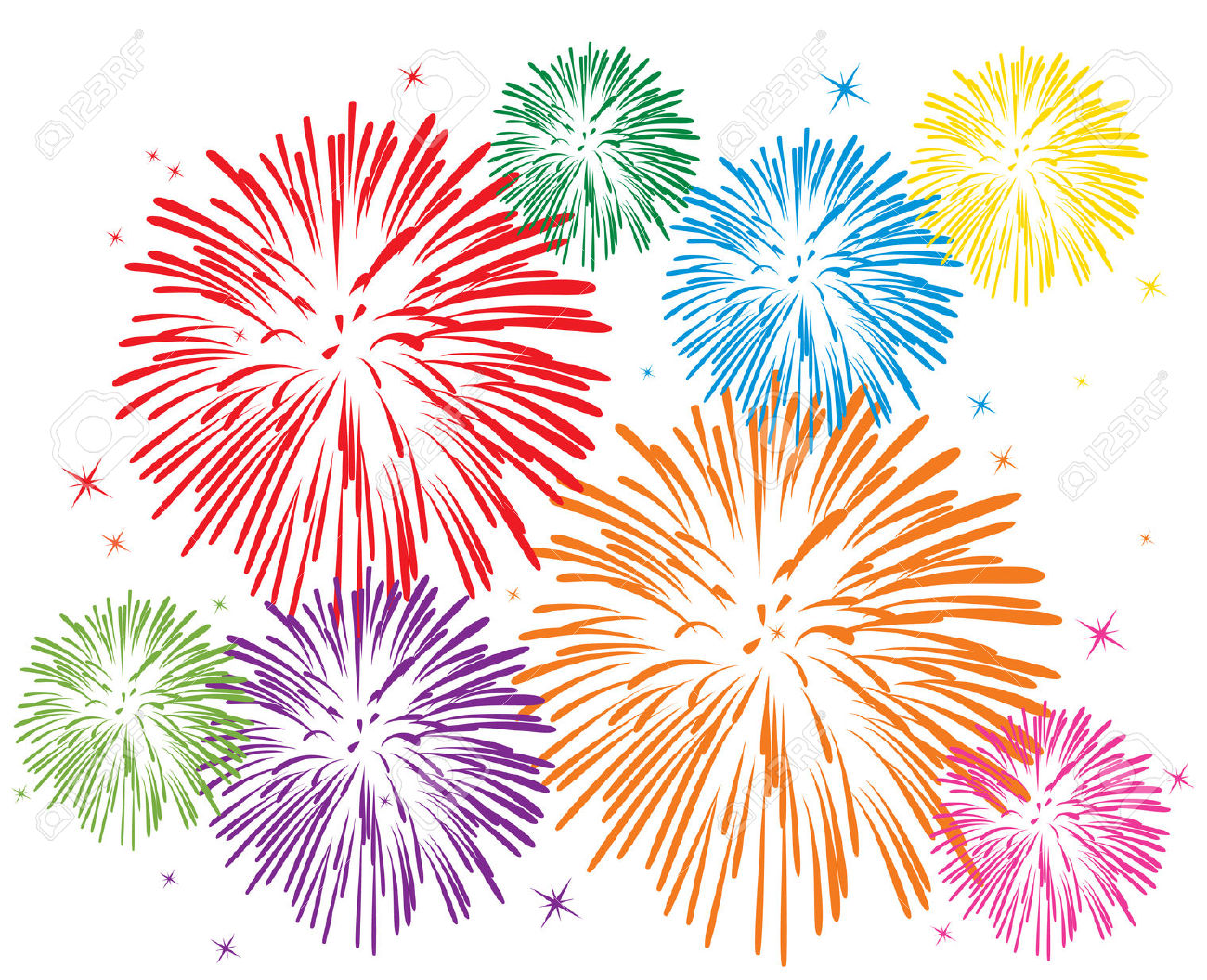 Firework clipart no background 3 » Clipart Station.